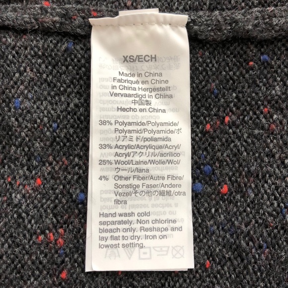 Madewell Grey Donegal Kent Cardigan Sweater - Picture 8 of 9